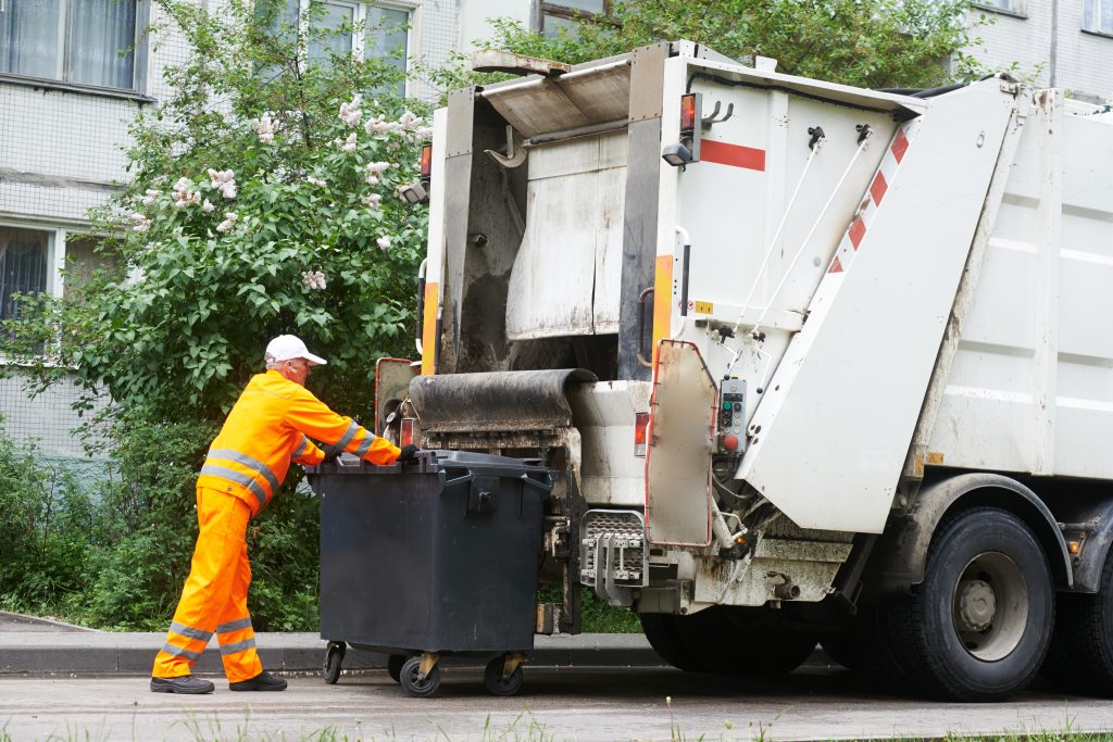 timed recycling and rubbish collections